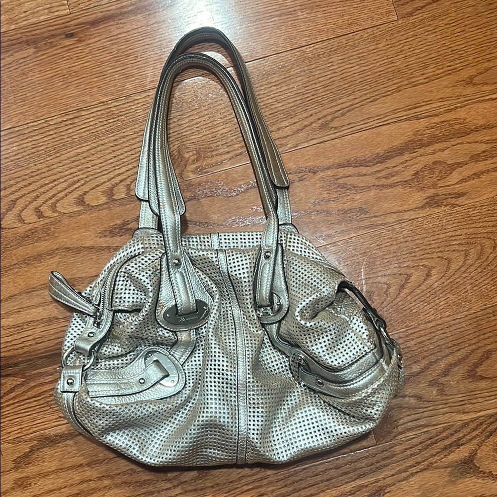 Genuine Leather Bruce Makowsky shoulder bag